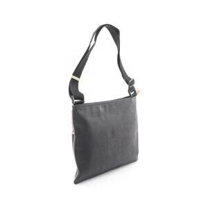 Gucci messenger gray bag shoulder white canvas leather